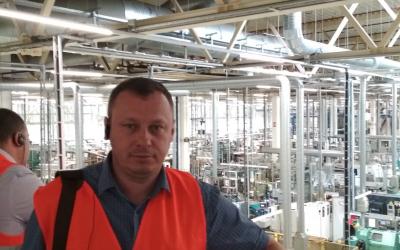 Инженер сервисного центра Grundfos Группы компаний «АСТИВ» Дмитрий Трегубов посетил в составе группы сервисных специалистов завод Грундфос в Сербии